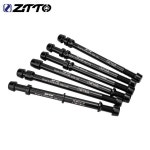 [누리바이크]ZTTO 자전거 트레이너 쓰루 액슬 어댑터 M12xP1.5/1.75 나사 160-172mm 길이 샤프트 휠 퀵 릴리즈 스큐어 : 사재윤무역