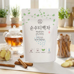 순수한집 계피생강차 티백 50개입 : 순수한집