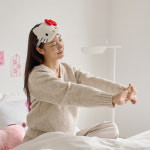 잉코 산리오 헬로키티 USB 온열안대 눈찜질기 다회용 수면 안구건조 세탁가능 : 잉코 INKO