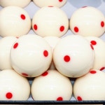 프리미엄 야일캉 8A 등급 6 레드 도트 2-1/4인치 57.2mm 당구공 16개입/박스 : 사삼산업