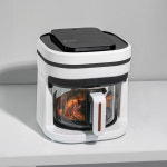 26년 키친아트 글라스 에어프라이어 스팀 유리 고구마 삼겹살 화이트 : 주 델라이프