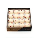 프리미엄 야일캉 8A 등급 6 레드 도트 2-1/4인치 57.2mm 당구공 16개입/박스 : 사삼산업