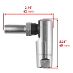 칼트릭 프론트 좌측 타이 로드 엔드 1/2 존 디어 335 345 355D 425 445 455 AM133073과 호환됩니다 : 미쿡바잉샵