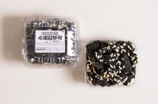 전통 바삭한 온가족 저칼로리 건강수제 겨울간식 찹쌀 꽃 김부각 대용량 110g 단품 : 김부자푸드