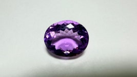 No.5089 천연 고퀄 자수정 다이야몬드커팅 4.3ct : 별운석 보물섬