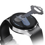 갤럭시 워치 강화유리 2매 액정 필름 보호 갤럭시워치 7 6 5 4, 40mm : 칸탐