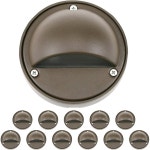 Lumina Lighting 2W LED 데크 조명 (12팩) 저전 : 파랑17초록