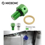 NICECNC M10xP1.5 마그네틱 오일 드레인 플러그 볼트 (가와사키 KX85 KX65 01-24 KX250 96-07 KX 65 85 112 125 250 250F 250R... 