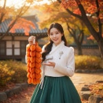 지리산아래 함양곶감 자연건조 주렁주렁 줄 타래 50구 100구 명절 선물용  (농가직영) : 지리산반달곰상회