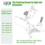 10L0L 골프 카트 브레이크 페달 스프링 키트, G29 Drivr 2007-2012.5 OEM# JW1-F7825-00 JW1-F5659-00 JW1-F5658-00 JW1-F7 : 글로씨마켓