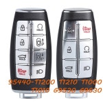 몽테조이 95440-T1200 95440-G9530 G9630 Genesis G80 2020 용 원격 키 Fob : 제로바이이