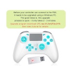 PS5 컨트롤러용 무선, / PS4 PC iOS 스위치와 호환, 1000mAh 배터리, 조절 가능한 터보, 듀얼 쇼크 진동, 6축 모션 센서, PlayStation 5... 