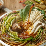 밀키트랜드 위켄드 고메 매콤 한돈 밀푀유나베 샤브샤브 밀키트 2인 900g : 밀키트랜드