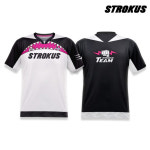 스트로커스 아울렛 티셔츠 STRT-2225 화이트 반팔 경기복 티셔츠 오남스포츠 : 오남스포츠