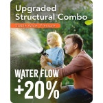 66피트 x 1/2인치 접이식 정원 호스 릴, 야외 릴 - 자동 벽걸이 밀폐 보관, 길이 잠금 장치, 10 패턴 노즐-그레이 1/2 66 FT Hose & Reel... 