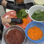 [국내산]직접 1개씩 발라 하루 제한 수량 판매 국내산 수제 명품 깻잎 김치 무침 : 명품반찬가게 집반찬