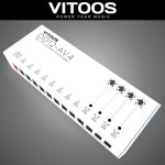 VITOOS 비투스 DD12-AV4 Fully Isolated 이펙터 파워서플라이 12구 : 피엘샵PLshop