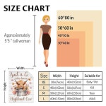 하 소 담요 - 여성 소녀 성인을 위한 선물 40 x50 소파 던지기 부드럽고 퍼지하며 아늑함 귀여운 따뜻한 Cow1 1 30 x40 for pet : 미구대상회