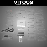 VITOOS 비투스 DD12-AV4 Fully Isolated 이펙터 파워서플라이 12구 : 피엘샵PLshop