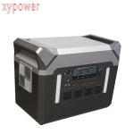 두리팔 DO 고용량 3000W 휴대용 발전소 2560WH 100AH   배터리 태양열 및 AC110V 220V 실외 장치 충전 : 헬로즈