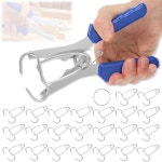 JUNXILPPD 마이터 스프링 클램프 및 플라이어 키트와 몰딩 불을 목공 보관 위한 클램프와 프레임 링이 스테인리스 장착되어 클램프가 스틸... 