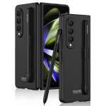 S펜홀더 펜수납 슬림 펜슬롯 보호 하드 핸드폰 케이스 spc259 블랙, 갤럭시Z 폴드4 : 수나르 SUNARR