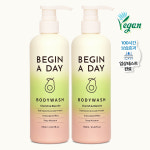 [2개/3개 Set] 비긴어데이 아보카도 단백질 바디워시 히알루론산 보습 저자극 바디클렌저 700ml : 비긴어데이.