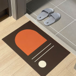 마요하 빨아쓰는 소프트 규조토 발매트 주방매트 디오(브라운), L(45x120cm) : 마요하리빙