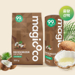 매직코코 천연 고양이모래 화장실 탈취제 0.5kg, 1개 : PET3L펫쓰리엘