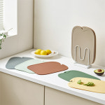 르난세 실리콘 이유식 TPU 도마 8Color 이유식 향균 양면 : 르난세