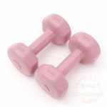 썬즈봉봉 육각 아령세트 2kg 핑크 덤벨 : 썬즈봉봉