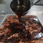 [ 한상바오 와갈비] 전주 갈비 맛집, 100% 국내산 한돈 수제 양념갈비 1kg : 한상바오 와갈비