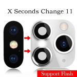 iphone 호환 XR/X Seconds 업그레이드   카메라 렌즈 스티커  고급 후면 화면 보호기  11 Pro Max : 공도신김유통