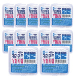 카라덴트 Y형 치실 50개입 12개 : 라이프굿알파