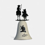 집들이선물 스페인도자기종 인테리어소품 현관 풍경종 : 마스지구픽