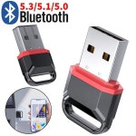 PC용 USB 블루투스 어댑터 무선 스피커 오디오 마우스 동글 송수신기 5.3/5.0 : 공도신김유통