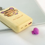 굿포머스 상자 춘식이 고속충전 보조배터리 000mAh충전기 귀여운보조배터리 : 굿포머스