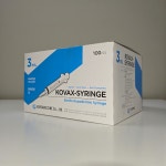 한국백신 KOVAX 멸균 일회용 주사기 3CC 23G/1인치 : 태양메디칼