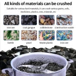 신형 고속 다목적 분쇄기  플라스틱 광물 토양 허브 식물 분쇄 실험실 범용 파쇄 : 나디아룸