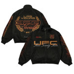 UFC 323 Racing FullZip Jacket 남성 스트리트웨어 팬웨어 집업 자켓 프린트 로고 UFC 공식 라이선스 : 비원로지스틱스