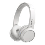 H4205 온이어 무선 폰 32mm 드라이버 및 BASS 부스트 온디맨드 화이트 : G2GO지투고