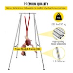 해피바이 요가 슬링 인버전, 9.6피트 인버전 요가 스윙 스탠드... 요가 프레임, 236인치 / 6m 요가 스윙 인버전 슬링 바디 요가 : 구루플래닛