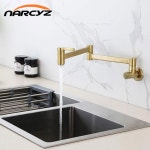 주방 수도꼭지 회전 접이식 단일 콜드 360도 황동 벽 내 EY-C0073 : 쓰리포코퍼레이션