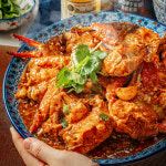 손님에게 극찬받은 홈파티 메뉴 칠리크랩 싱가포르 현지의 맛 : 백년밥상