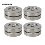 Wishcolor 4개 45mm 스피커 피트 절연 스테인리스 볼 100KG 하중 용량 DAC 앰프 Type 1 : 에스에이글로벌15