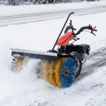 보행식 하이엔드 제설기 제설차 아파트 학교 물류창고 공장 현장 바닥용 : 한양청소기