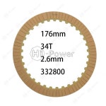 332800 722.6 변속기 기어박스 토크 컨버터 마찰판 메르세데스-벤츠 96년 이후 176mm 34T : 진성글로벌로지스19