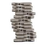 스마일 16g 은색 전자 다트 배럴 소프트 팁 액세서리 16g sliver 3pcs : 글로벌도깨비