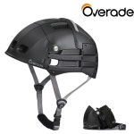 [OVERADE] 오버레이드 플릭시 접이식 헬멧 블랙/ OVERADE PLIXI FOLDING HELMET : 주식회사 펠트코리아