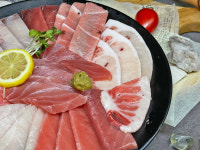 참치 오마카세 한판 참다랑어, 눈다랑어, 황다랑어, 황새치, 배꼽살 600g+ 홈파티 : 똘배수산